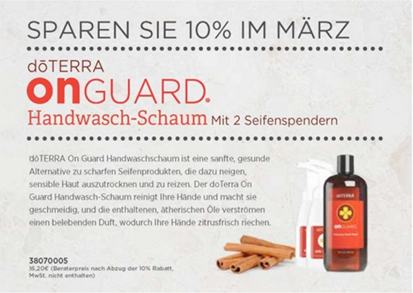 OnGuard Handwasch-Schaum